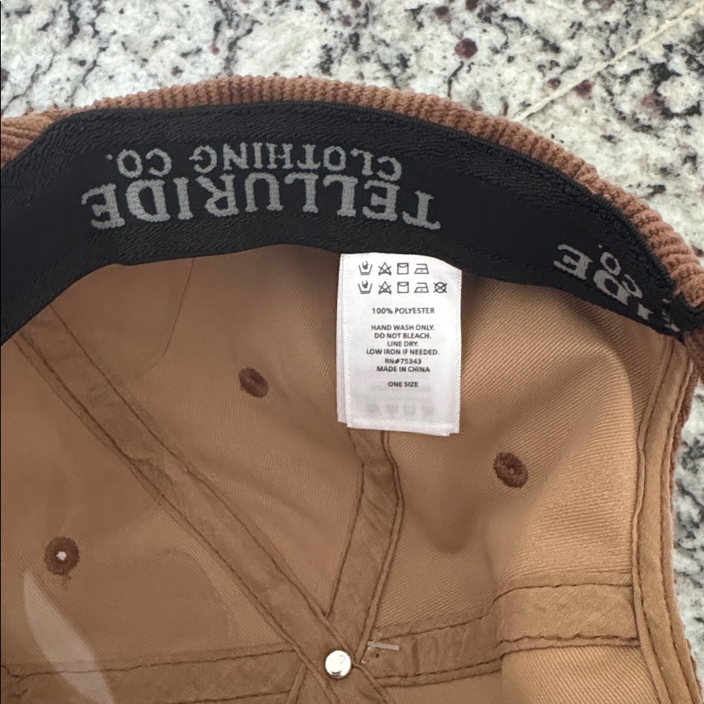 Telluride Clothing Company Bear Logo Hat - Picture 4 of 4